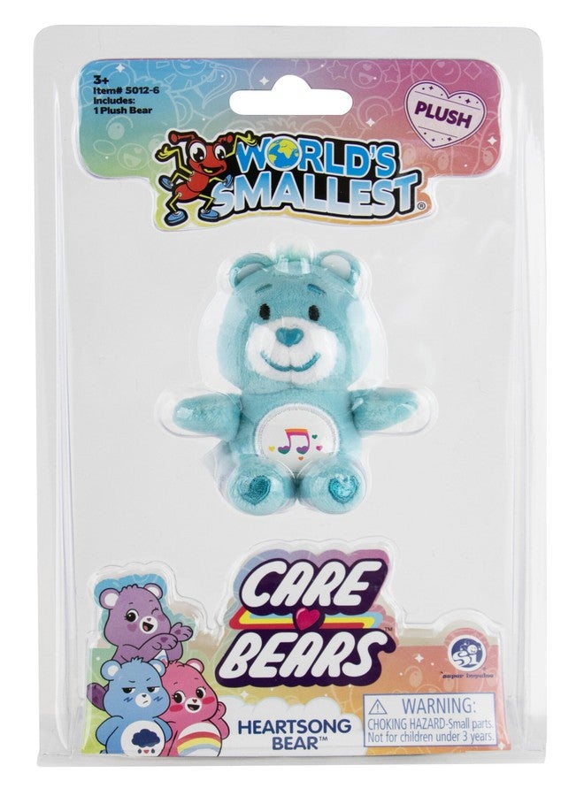 World's Smallest Care Bear Mini Plush Series 6 - Heartsong Bear - Image 1